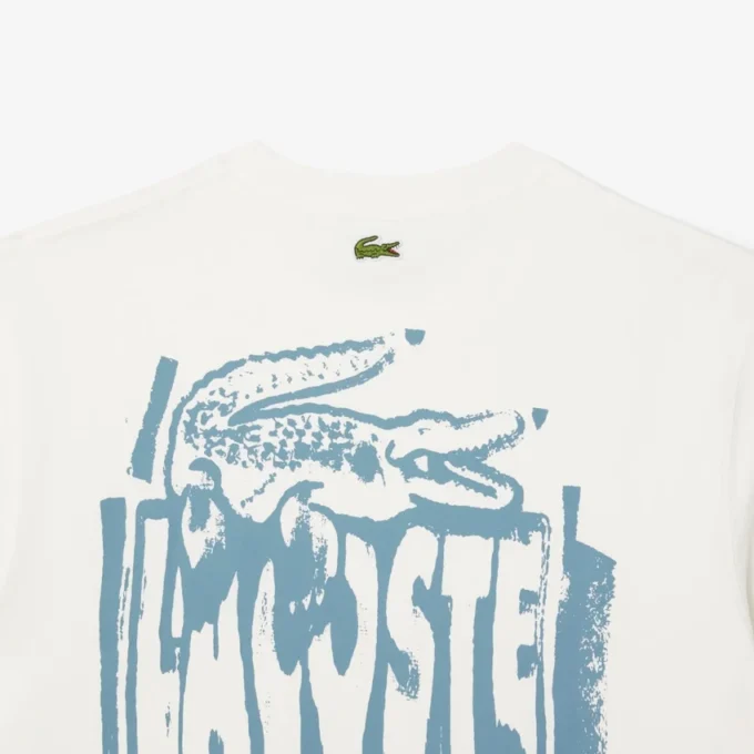 T-shirt graphique en jersey de coton pour homme