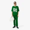 T-shirt graphique en satin Runway