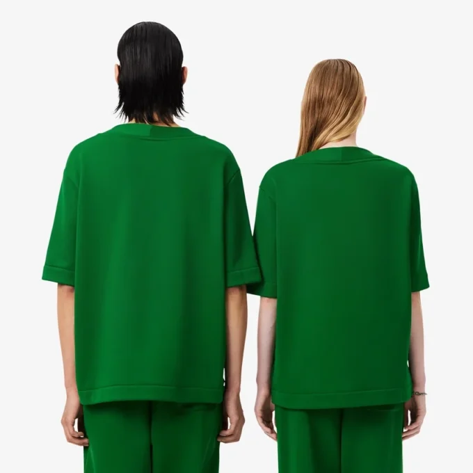 T-shirt graphique en satin Runway