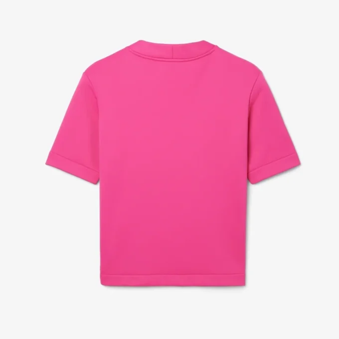T-shirt graphique en satin Runway