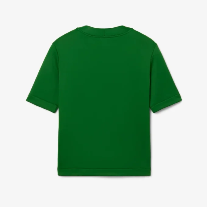 T-shirt graphique en satin Runway