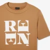 T-shirt graphique en satin Runway
