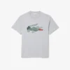 T-shirt homme en coton épais avec motif crocodile T-shirt homme en coton épais avec motif crocodile
