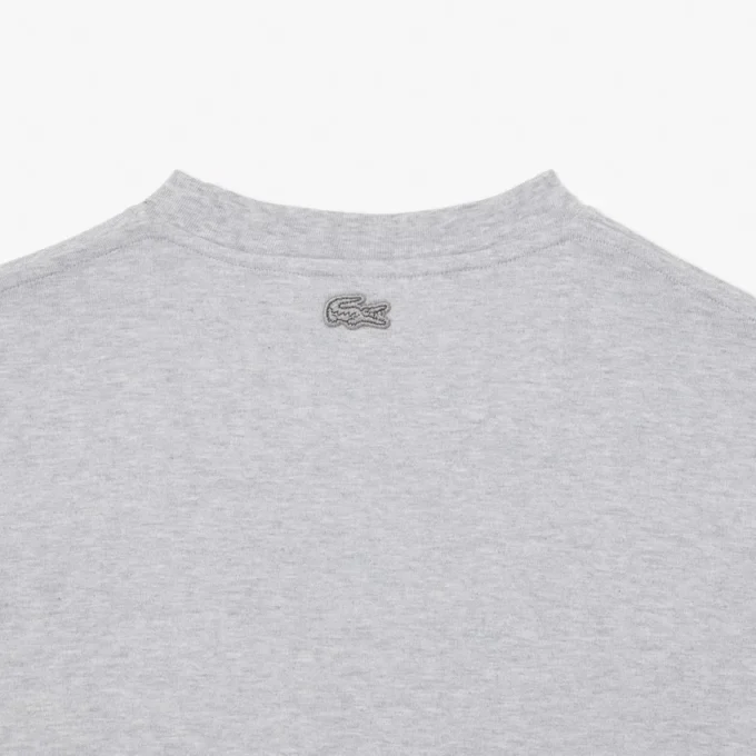 T-shirt homme en coton épais avec motif crocodile T-shirt homme en coton épais avec motif crocodile