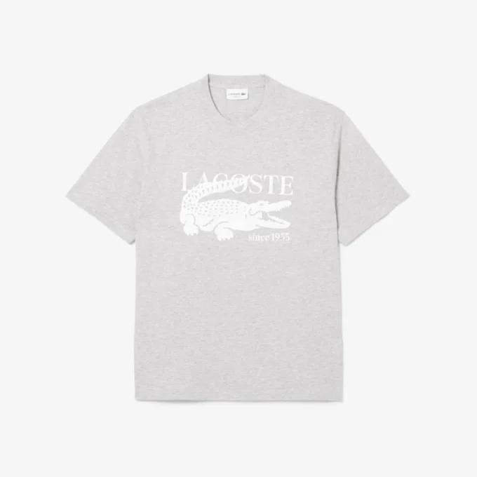 T-shirt imprimé en coton coupe classique pour homme T-shirt imprimé en coton coupe classique pour homme