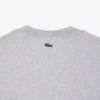 T-shirt imprimé en coton épais coupe ample pour homme