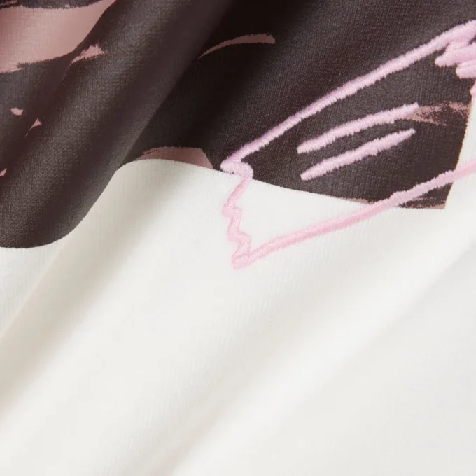 T-shirt imprimé en coton pour fille