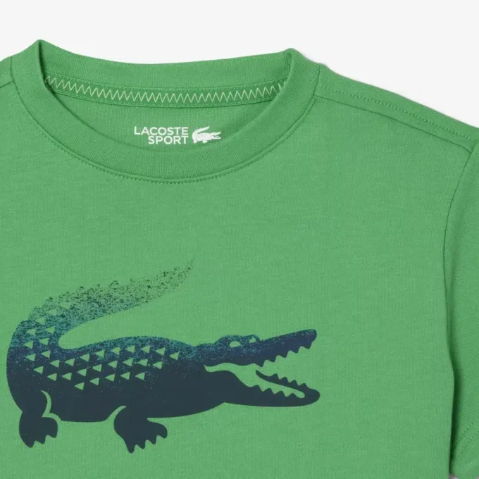 T-shirt Lacoste X Daniil Medvedev Ultra Dry pour enfant T-shirt Lacoste X Daniil Medvedev Ultra Dry pour enfant