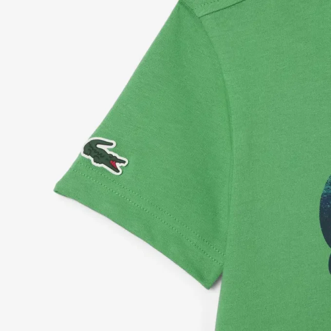 T-shirt Lacoste X Daniil Medvedev Ultra Dry pour enfant T-shirt Lacoste X Daniil Medvedev Ultra Dry pour enfant