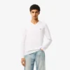 T-shirt léger à col en V en coton Pima pour homme T-shirt léger à col en V en coton Pima pour homme