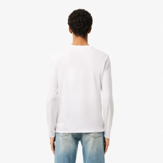 T-shirt léger à col en V en coton Pima pour homme T-shirt léger à col en V en coton Pima pour homme