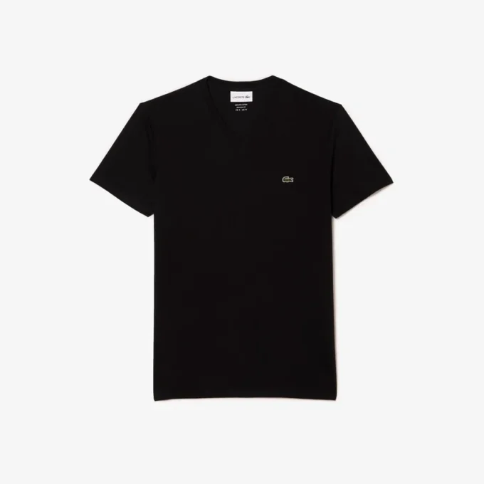 T-shirt léger à col en V en coton Pima pour homme T-shirt léger à col en V en coton Pima pour homme