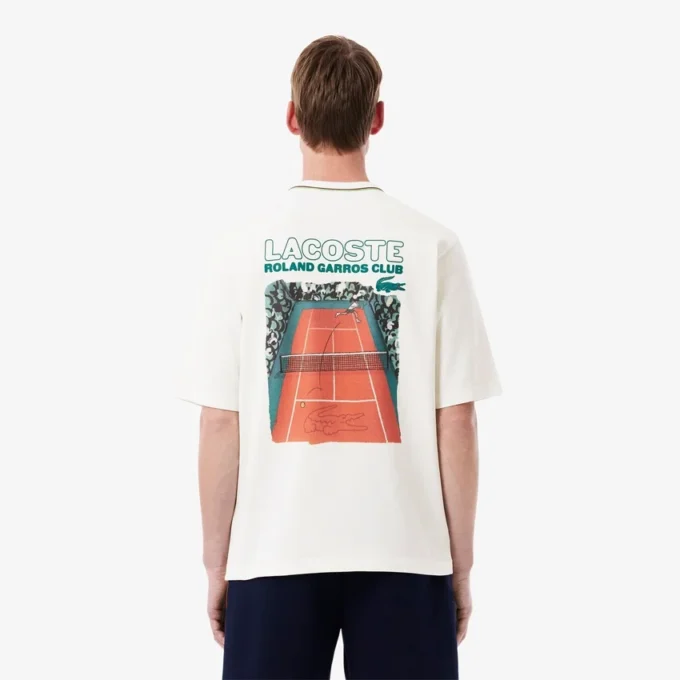 T-shirt à manches courtes pour homme, édition Roland Garros T-shirt à manches courtes pour homme, édition Roland Garros