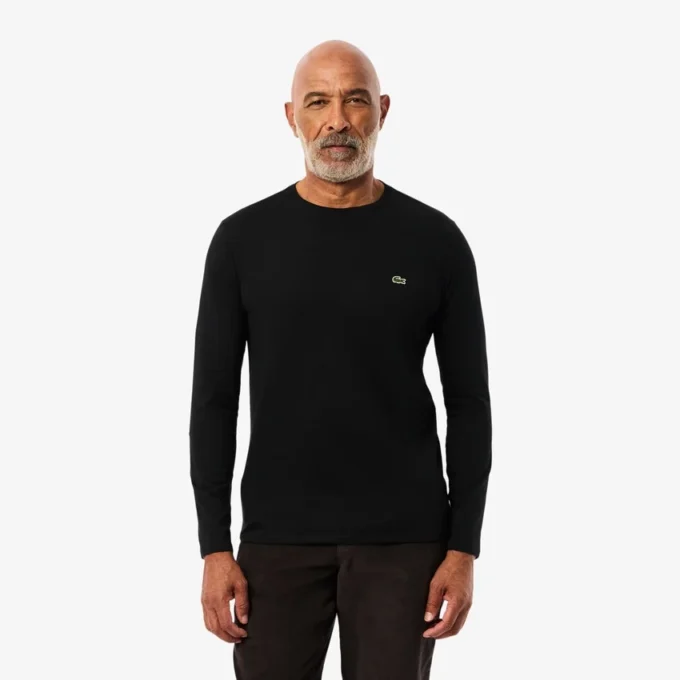 T-shirt à manches longues en coton Pima pour homme T-shirt à manches longues en coton Pima pour homme