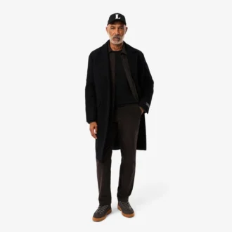 T-shirt à manches longues en coton Pima pour homme