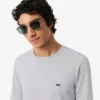 T-shirt à manches longues en coton Pima pour homme T-shirt à manches longues en coton Pima pour homme