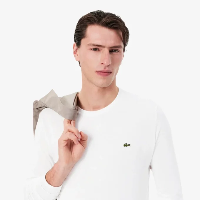 T-shirt à manches longues en coton Pima pour homme T-shirt à manches longues en coton Pima pour homme