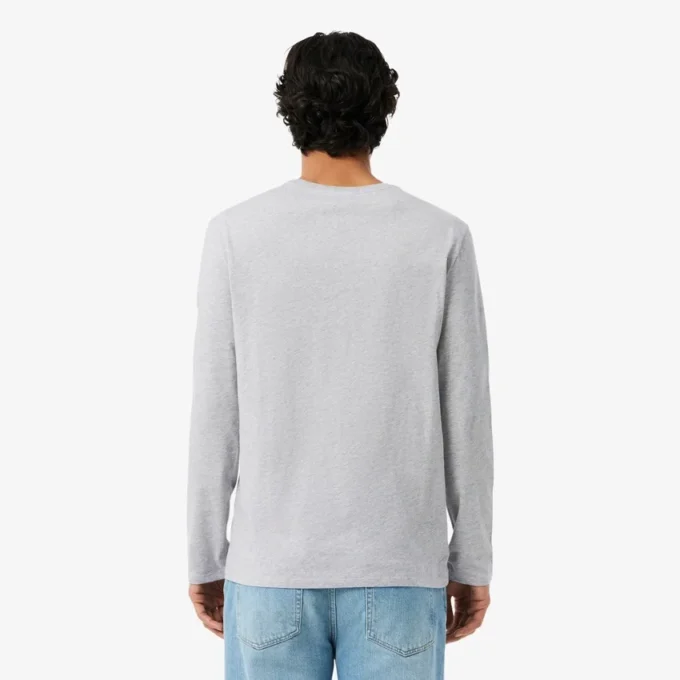 T-shirt à manches longues en coton Pima pour homme T-shirt à manches longues en coton Pima pour homme