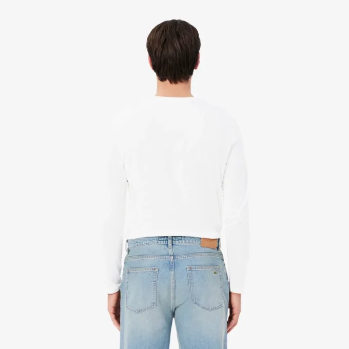 T-shirt à manches longues en coton Pima pour homme T-shirt à manches longues en coton Pima pour homme
