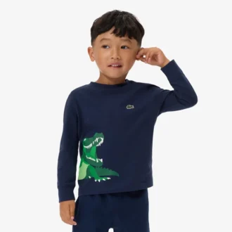 T-shirt à manches longues en coton pour garçon
