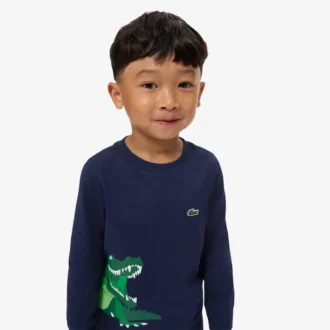 T-shirt à manches longues en coton pour garçon