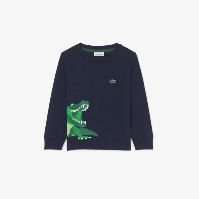 T-shirt à manches longues en coton pour garçon