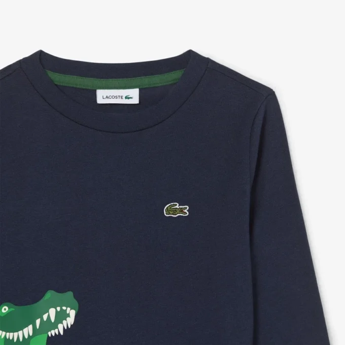 T-shirt à manches longues en coton pour garçon