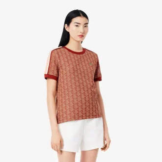 T-shirt Monogramme Slim Fit pour femme