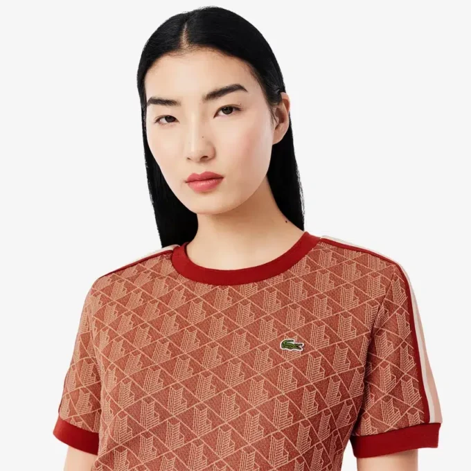 T-shirt Monogramme Slim Fit pour femme T-shirt Monogramme Slim Fit pour femme