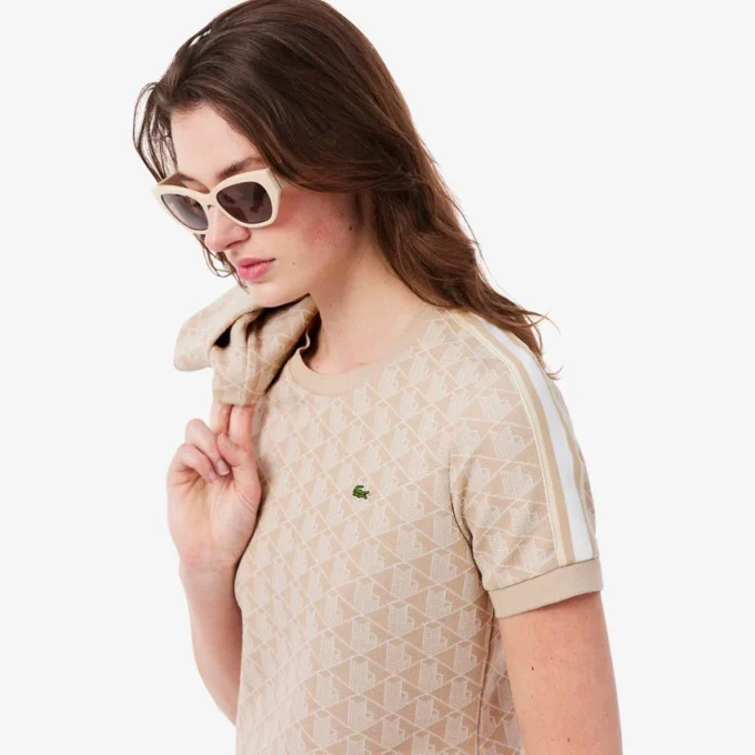 T-shirt Monogramme Slim Fit pour femme T-shirt Monogramme Slim Fit pour femme