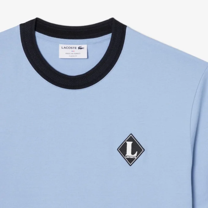 T-shirt orné d&rsquo;un badge « Made in France »