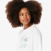 T-shirt oversize en coton imprimé pour fille