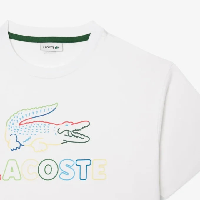 T-shirt oversize en coton imprimé pour fille