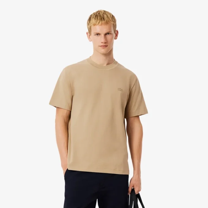 T-shirt Petit Piqué à col côtelé pour homme T-shirt Petit Piqué à col côtelé pour homme