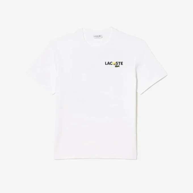 T-shirt pour homme en coton épais avec imprimé au dos T-shirt pour homme en coton épais avec imprimé au dos