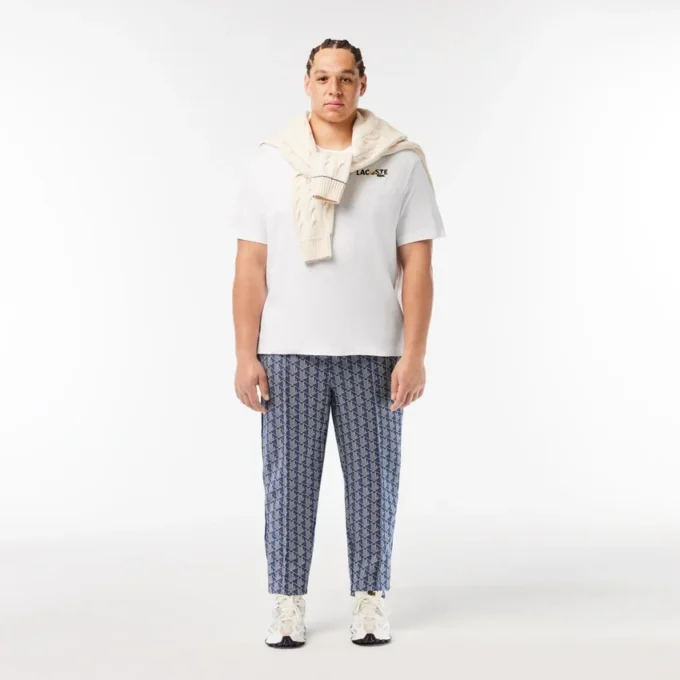 T-shirt pour homme en coton épais avec imprimé au dos T-shirt pour homme en coton épais avec imprimé au dos