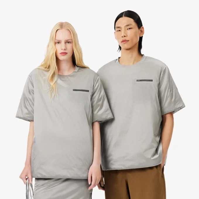 T-shirt rembourré brillant Runway