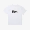 T-shirt sport pour homme coupe large respirant avec logo T-shirt sport pour homme coupe large respirant avec logo