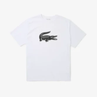 T-shirt sport pour homme coupe large respirant avec logo