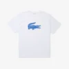 T-shirt sport pour homme coupe large respirant avec logo T-shirt sport pour homme coupe large respirant avec logo