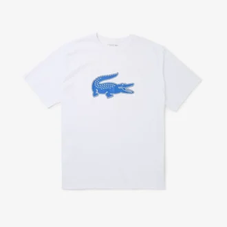 T-shirt sport pour homme coupe large respirant avec logo