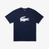 T-shirt sport pour homme coupe large respirant avec logo T-shirt sport pour homme coupe large respirant avec logo