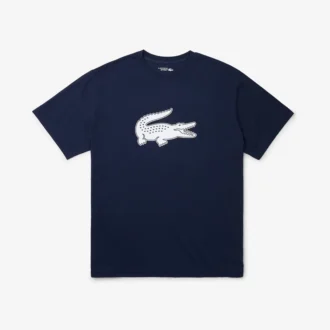 T-shirt sport pour homme coupe large respirant avec logo