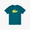 T-shirt sport pour homme coupe large respirant avec logo T-shirt sport pour homme coupe large respirant avec logo