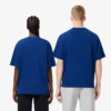 T-shirt unisexe ample en coton épais avec écusson T-shirt unisexe ample en coton épais avec écusson
