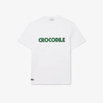T-shirt unisexe en coton imprimé