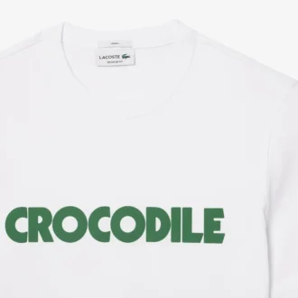 T-shirt unisexe en coton imprimé