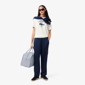T-shirt unisexe en coton à imprimé signature