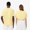 T-shirt unisexe en coton à imprimé signature T-shirt unisexe en coton à imprimé signature