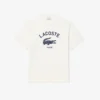 T-shirt unisexe en coton à imprimé signature T-shirt unisexe en coton à imprimé signature